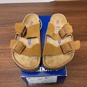 Birkenstock Arizona Suede Mink 38 Regular